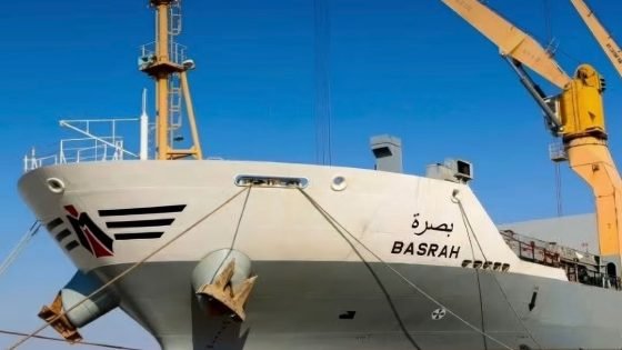 «Iraqi Line» يستأنف رحلاته التجارية بين جبل علي وأم قصر في خطوة لإحياء النقل البحري الوطني