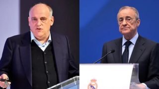 ريال مدريد يطالب باستقالة رئيس رابطة “الليغا” بسبب تصريحات مسيئة